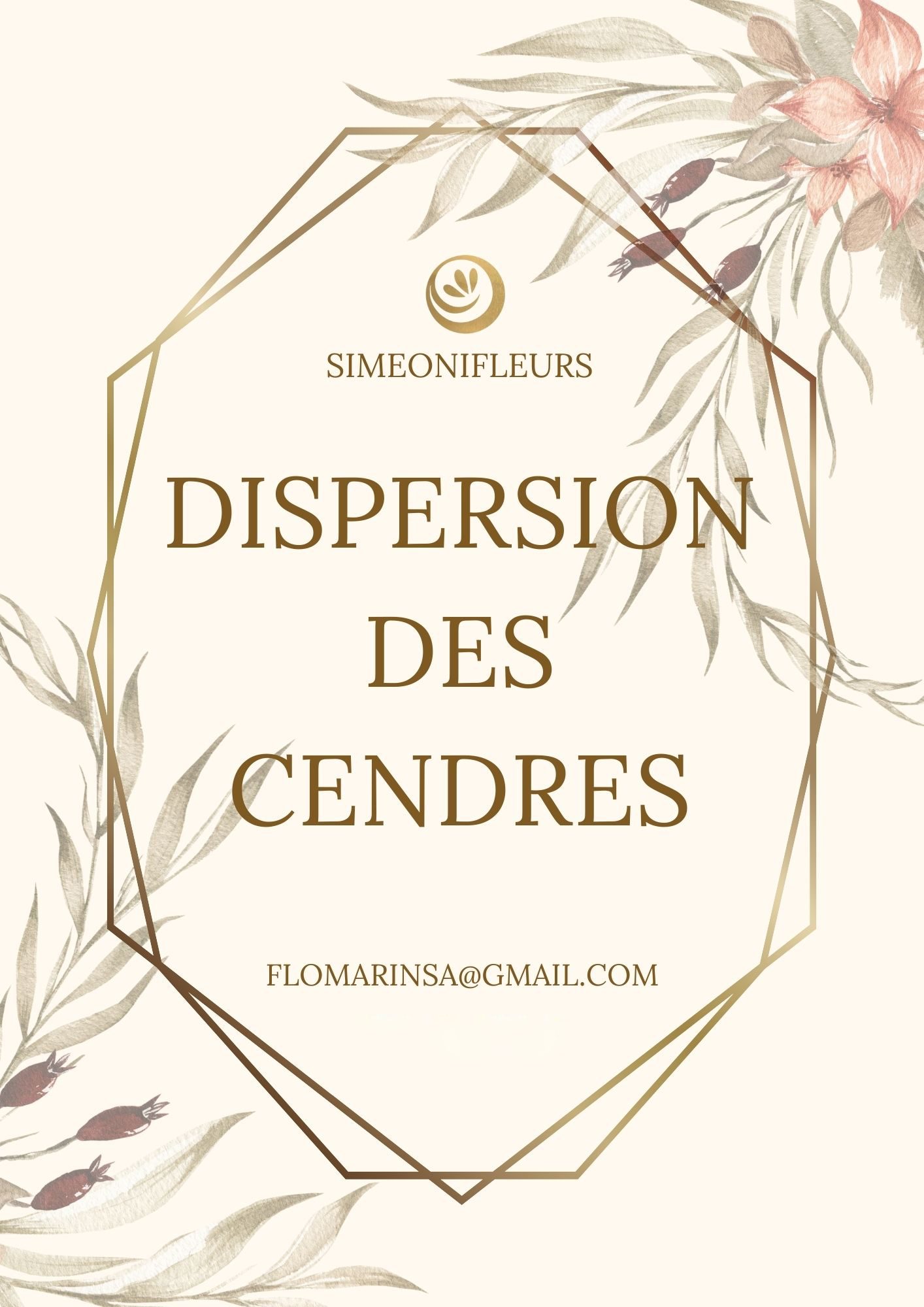 Dispersion des cendres