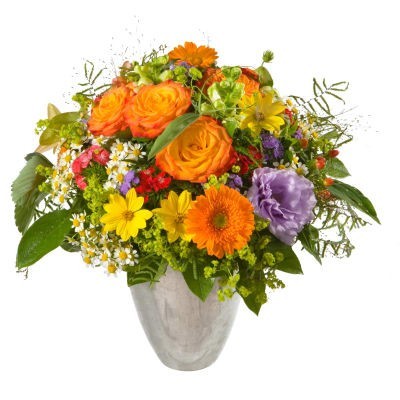 Bouquet de fleurs multicolore