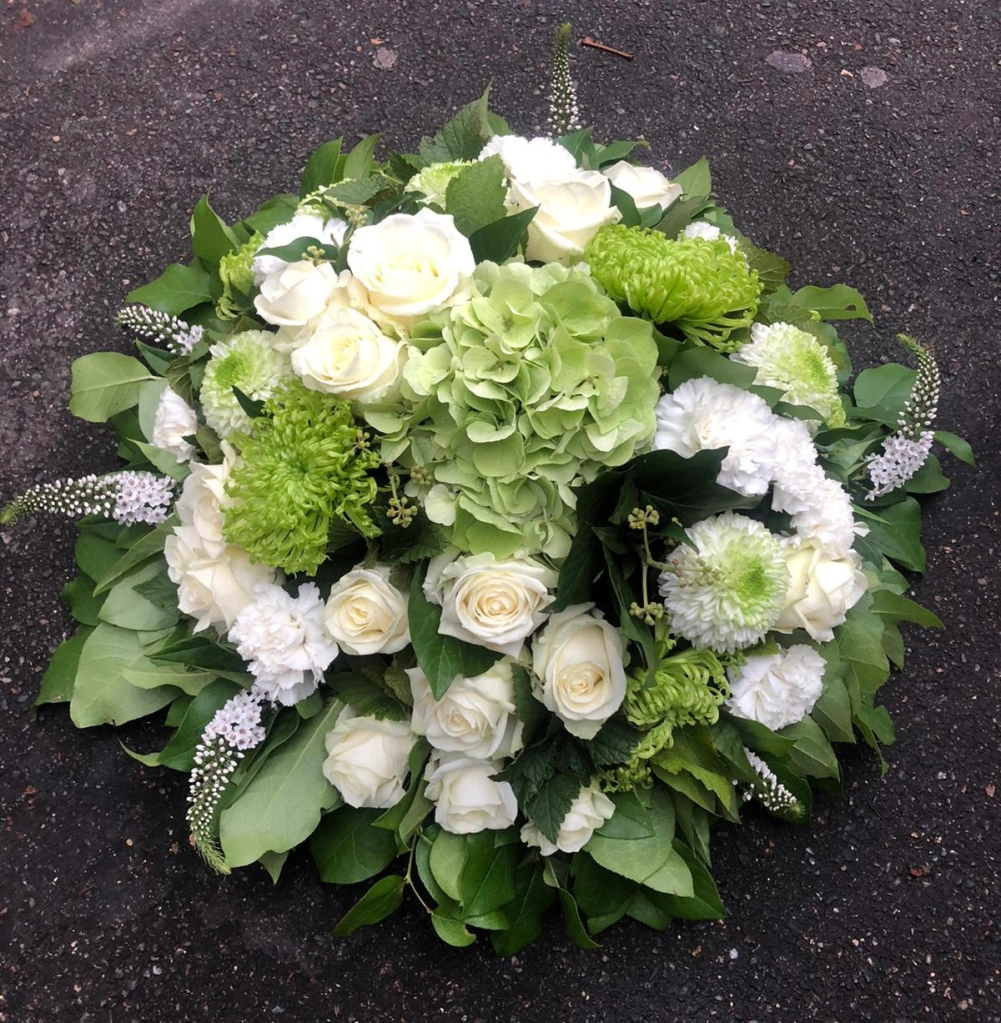 Coupe ronde blanche